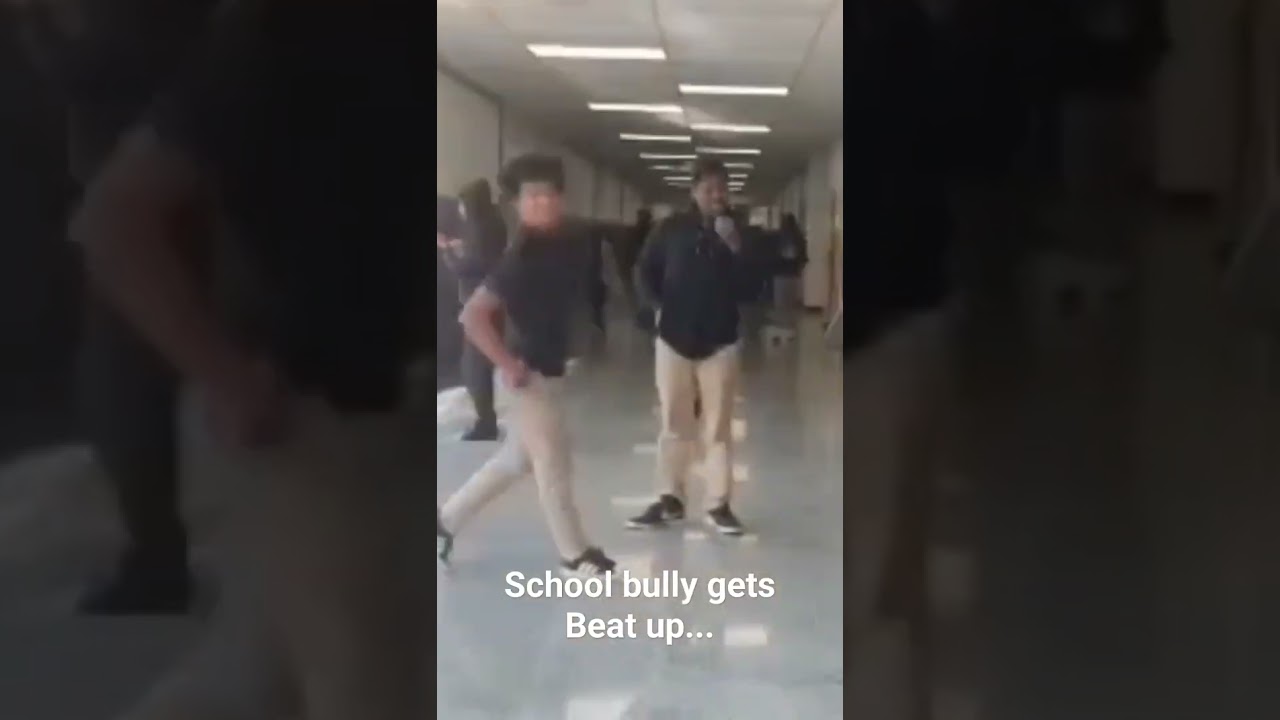 School bully gets beat up....(MUST WATCH)#shorts #viral #youtube
