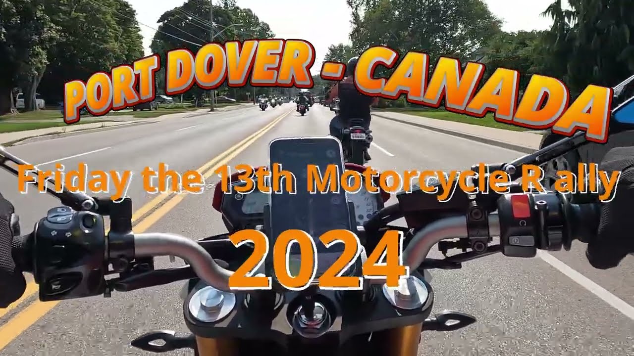PORT DOVER The 13th Motorcycle Rally 2024 +100,000 BIKERS (09.13.2024). #pov