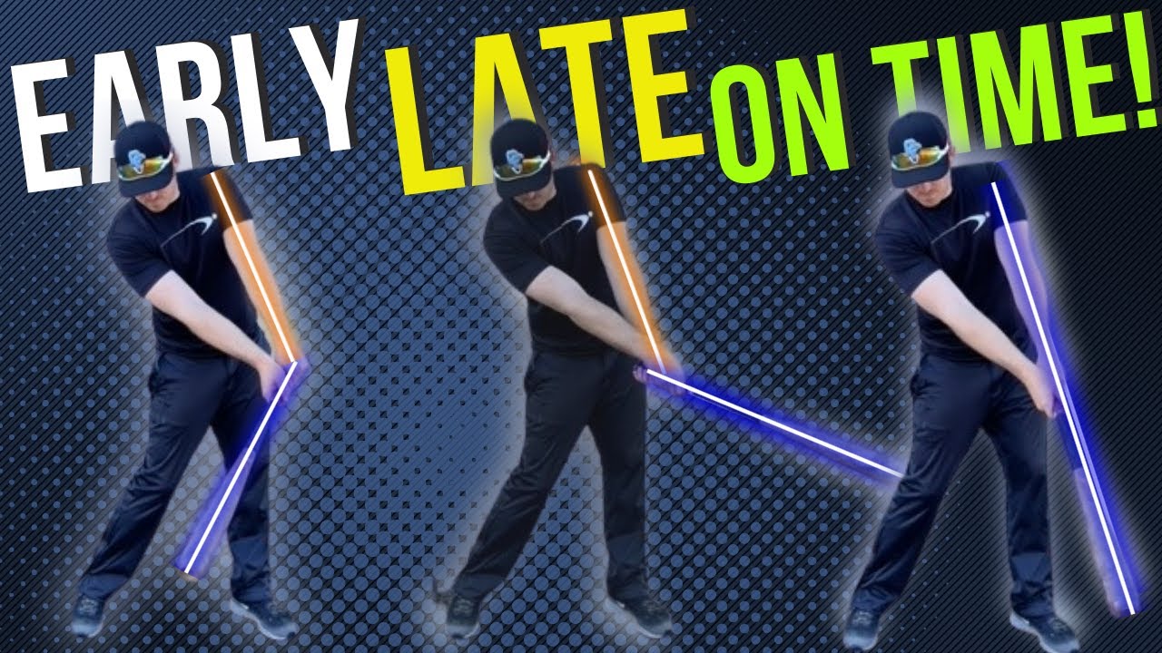Perfect Timing |  Early, Late and On Time Drill (Pro Speed Baseball)
