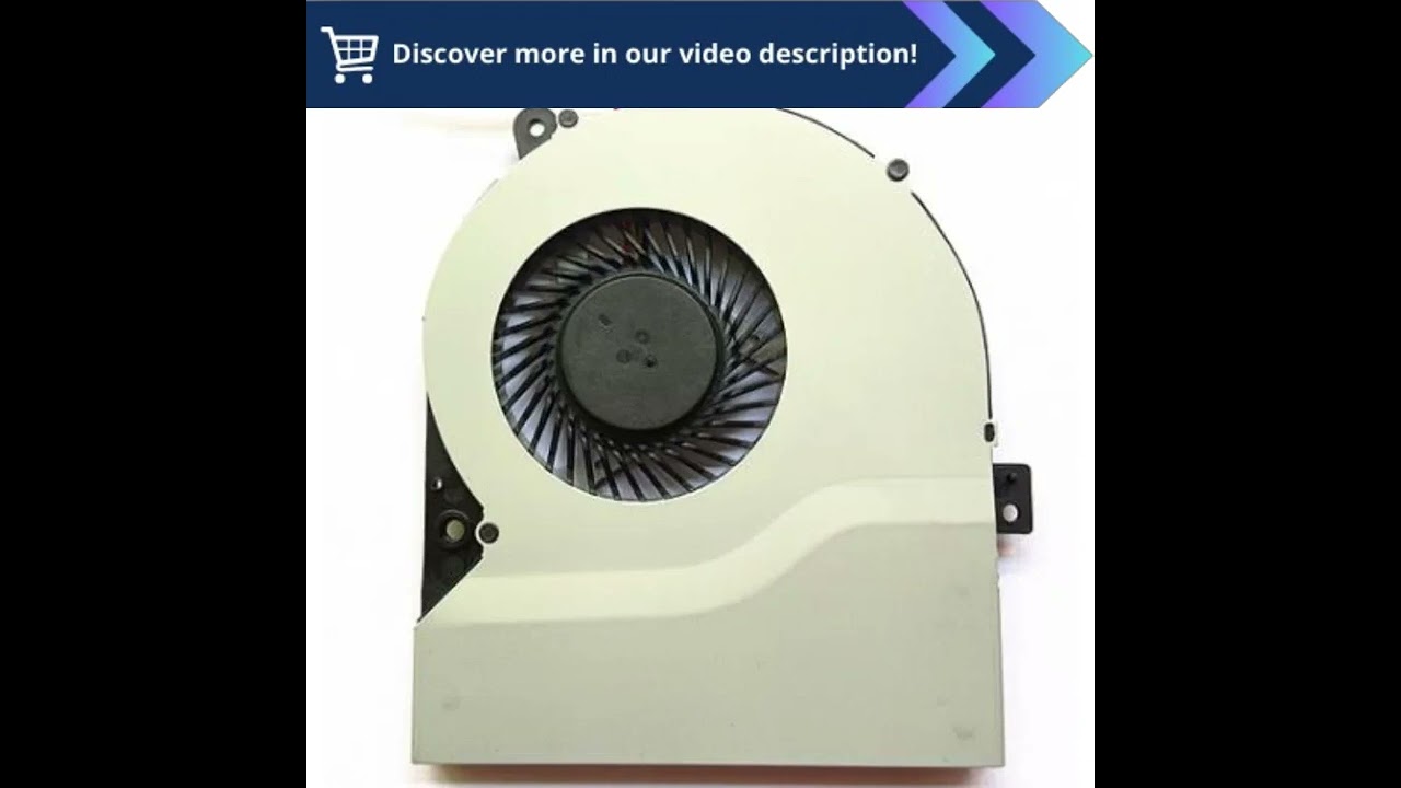 New CPU Cooling Fan for ASUS S56 S550 S550CM: EF50060S1-C030-S99 Laptop Fan Replacement