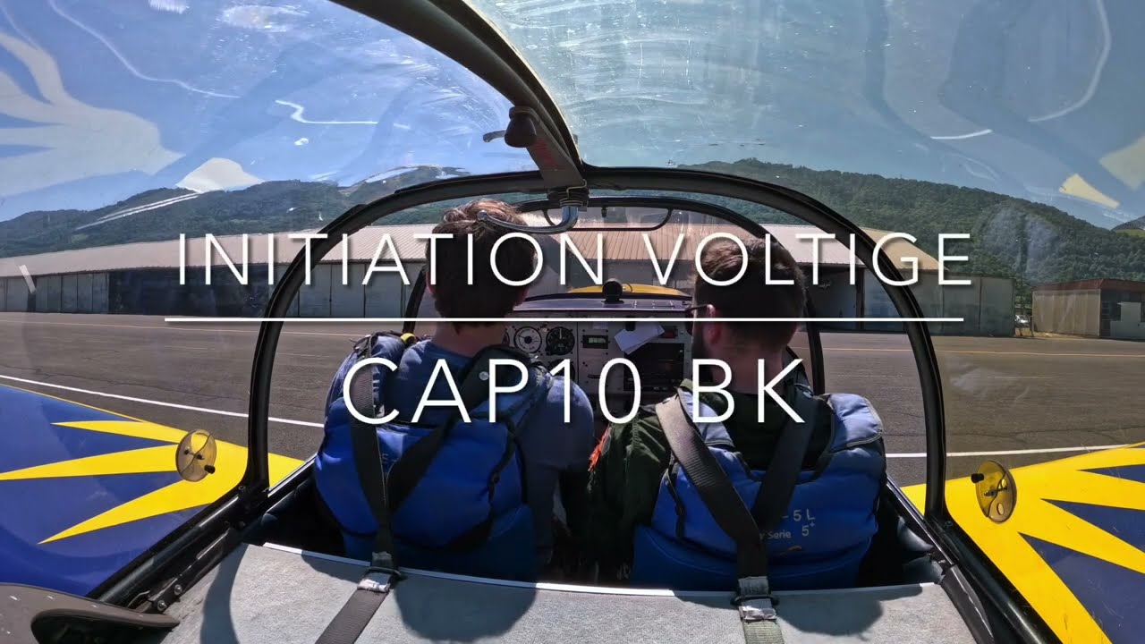 [4K] Initiation voltige en Cap 10 BK au Versoud (LFLG). Aerobatic Intro Flight in a Cap 10 BK (LFLG)