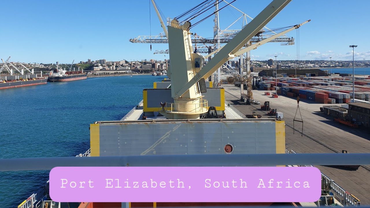 Loading Manganese Sinter Ore | 360° view | Port Elizabeth, South Africa | 18.07.2022 | Merchant Navy