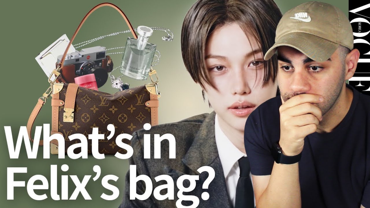 WHY IS VOGUE VIOLATING FELIX LIKE THAT!? 😂 | WHAT'S IN MY BAG WITH LEE FELIX!