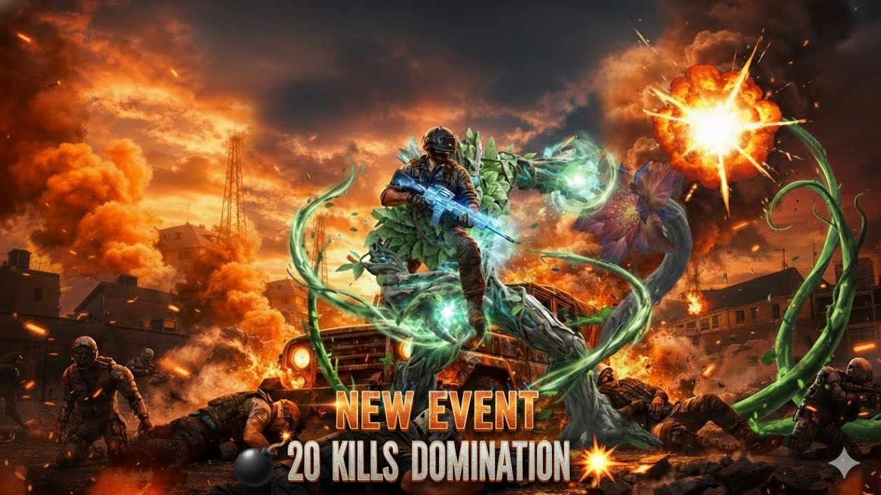 20#KillS😱NEW SEASON BEST AGGRESSIVERUSH🫠GAMEPLAYC ETRNLSPIRITLIVE VS All #SQUADI#PUBGMobile -#BGMI