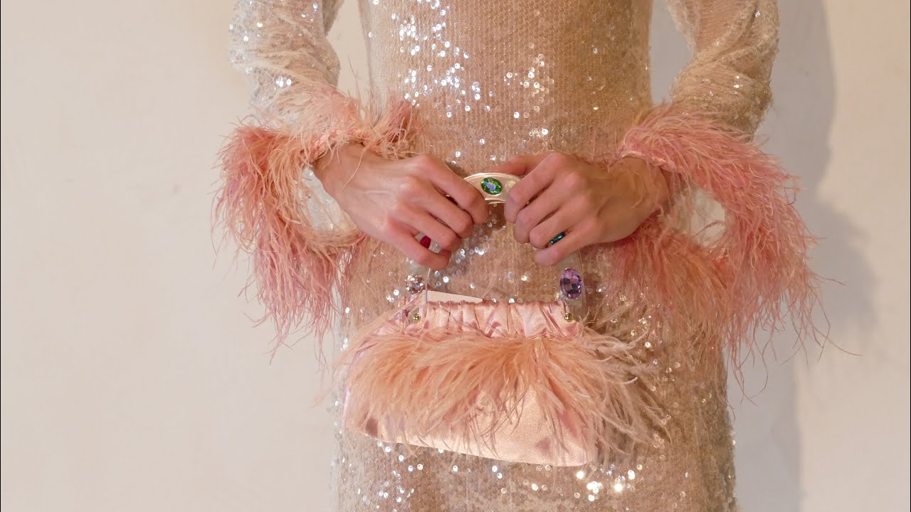 My Latest Handmade Feather Sequin Dresses for Milanblocks Fashion Brand