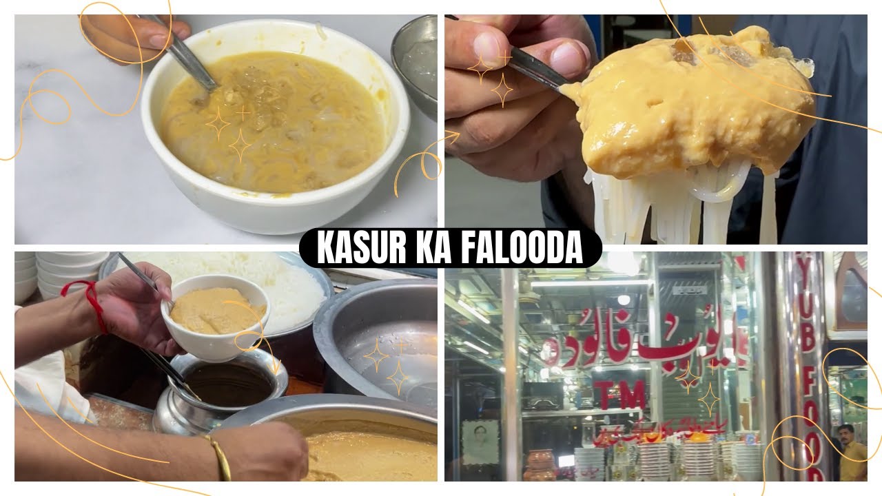 Kasuri Falooda | Famous and Delicious Falooda of Kasur