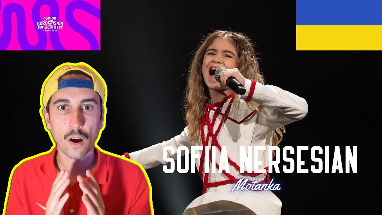 Reacción y análisis de MOTANKA, de Sofiia Nersesian (Ucrania, Eurovisión Junior 2025)