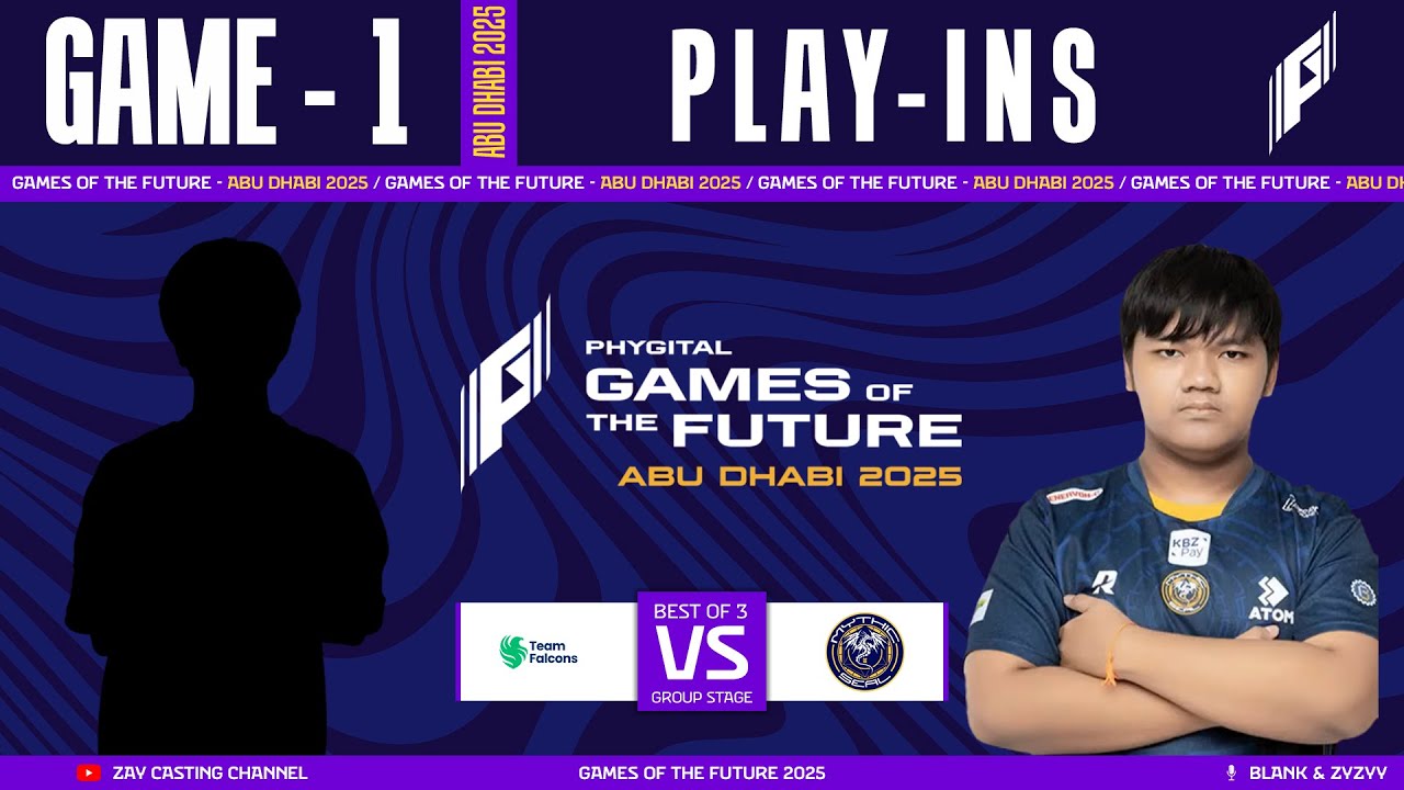 [Game - 1] Team Falcons Vs Mythic SEAL | Games of the Future 2025