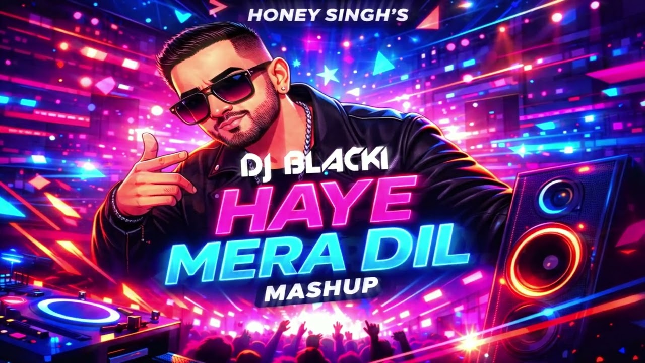 Haye Mera Dil Mashup | Love Vibes 💔 | DJ Blacki Remix