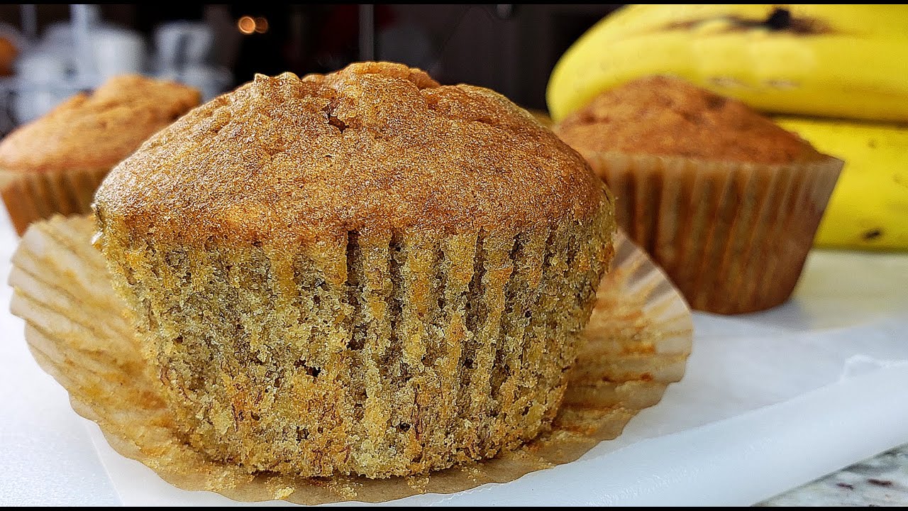 BANANA BREAD | Soft Banana Bread Muffins | Banana Muffins Recipe