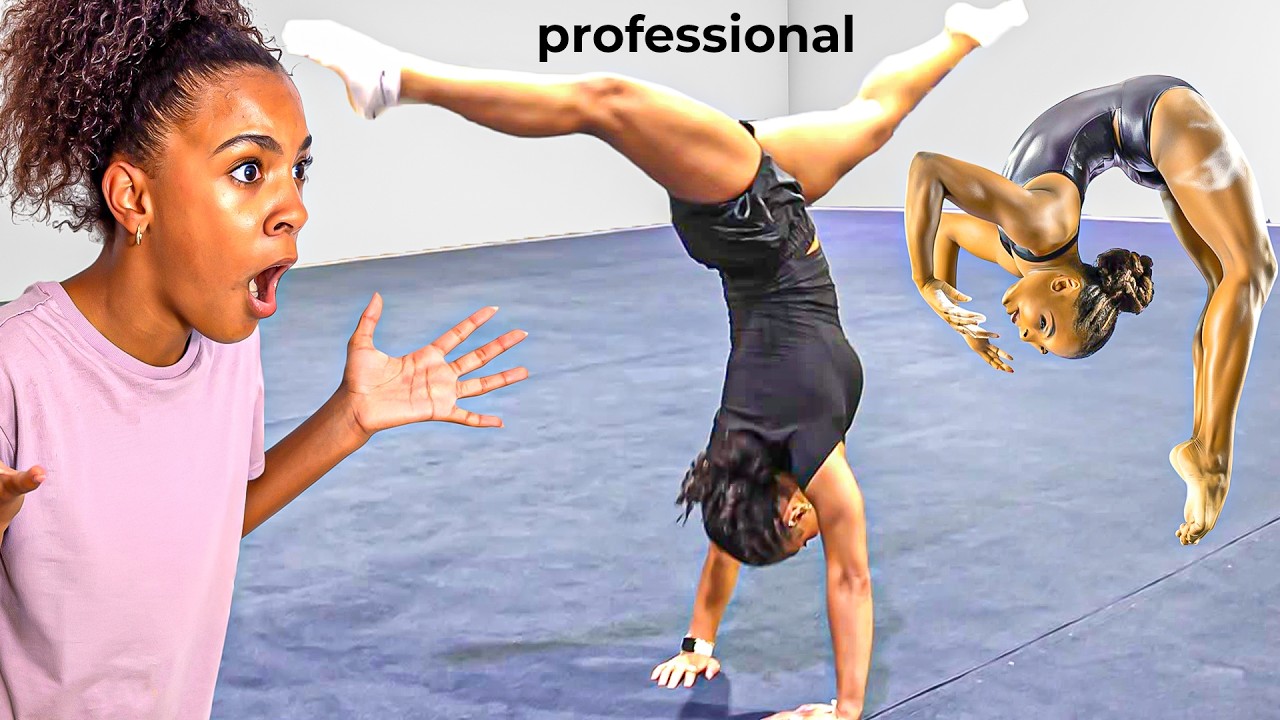 Professional Gymnast Teaches Gymnastics!