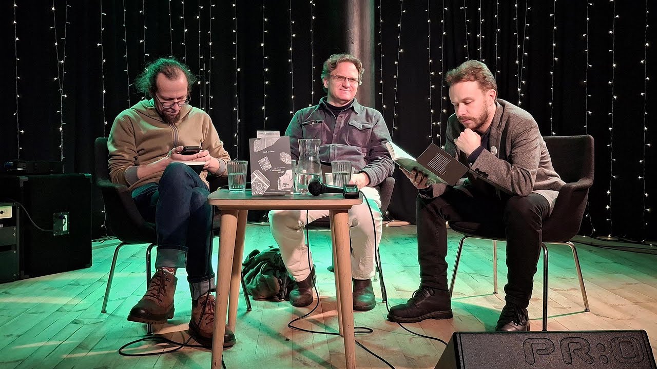 Jacko Gilberto poezijos knygos „Didžiosios ugnys“ pristatymas