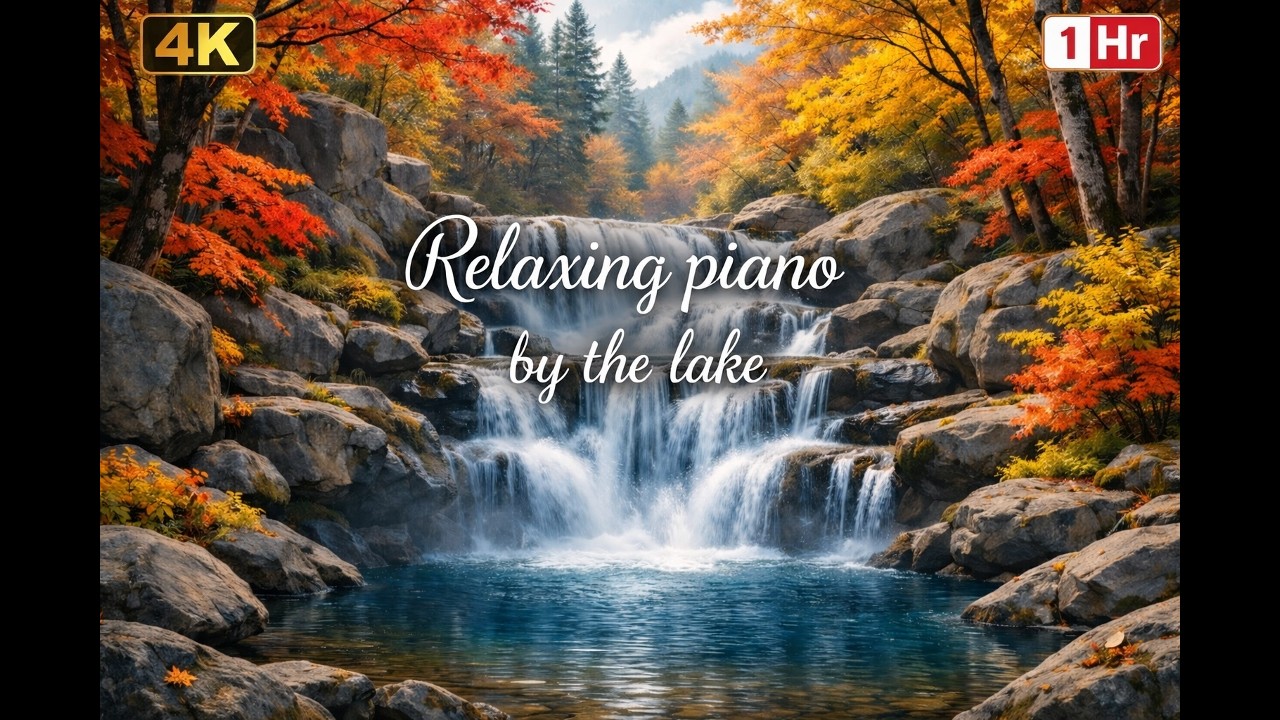 Relaxing Piano by the Lake | 1 Hr |