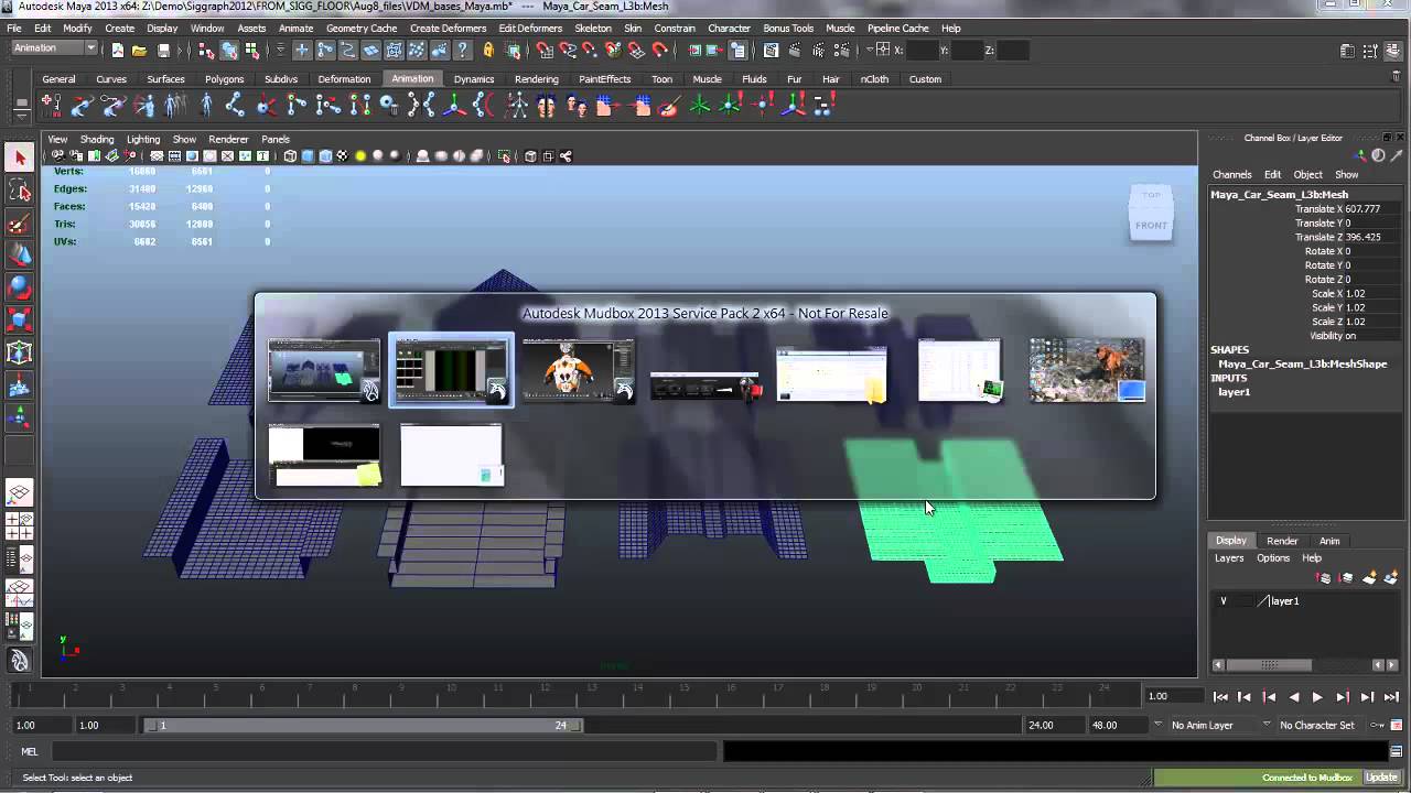 Creating Hard-Surface Stamps for Mudbox