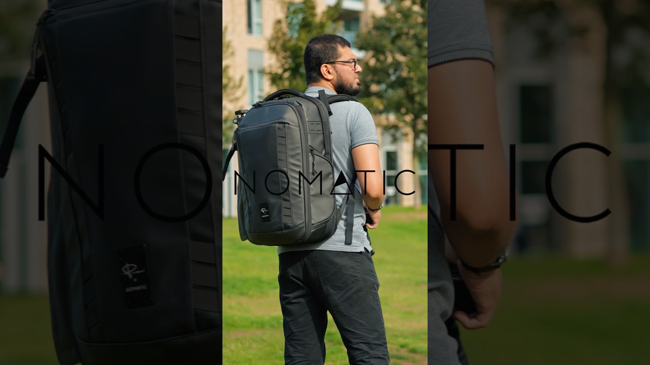 Nomatic Gomatic X Peter McKinnon 35L Camera Backpack Spec Ad #shorts