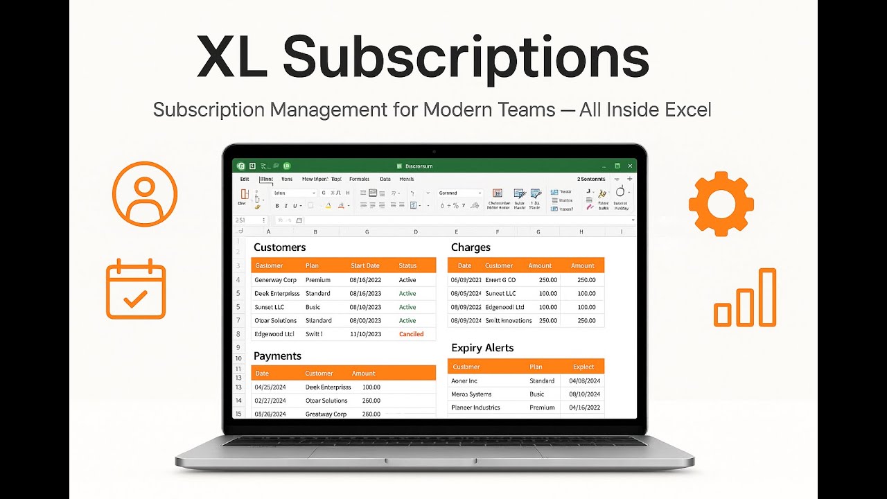 XL Subscriptions - Subscription Management &mdash; All Inside Excel