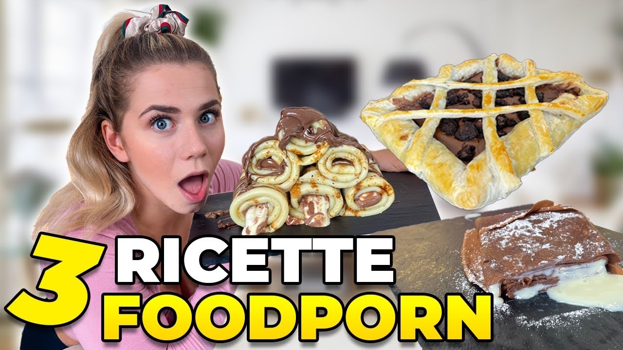 COME FARE 3 DOLCI FOODPORN SUPER SEMPLICI *troppe kcal*