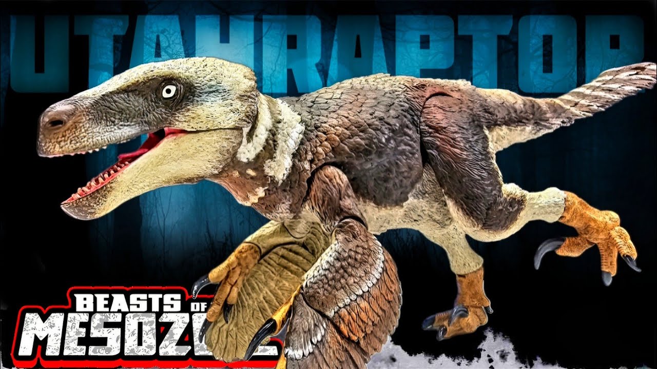 BIGGEST RAPTOR YET! Beasts of the Mesozoic 1/18 Utahraptor Review!!!