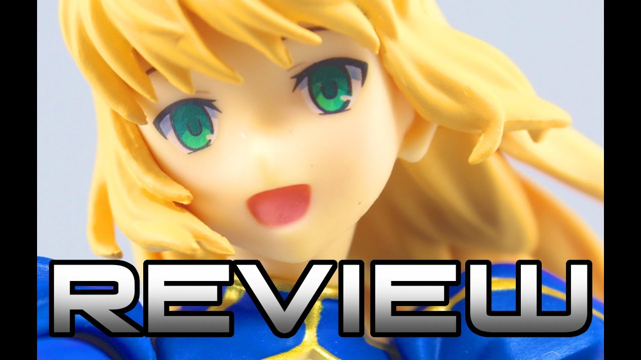 Figma EX-025 Saber Dress Ver. - Fate/stay night [Unlimited Blade Works] Anime Figure Review セイバー ドレス