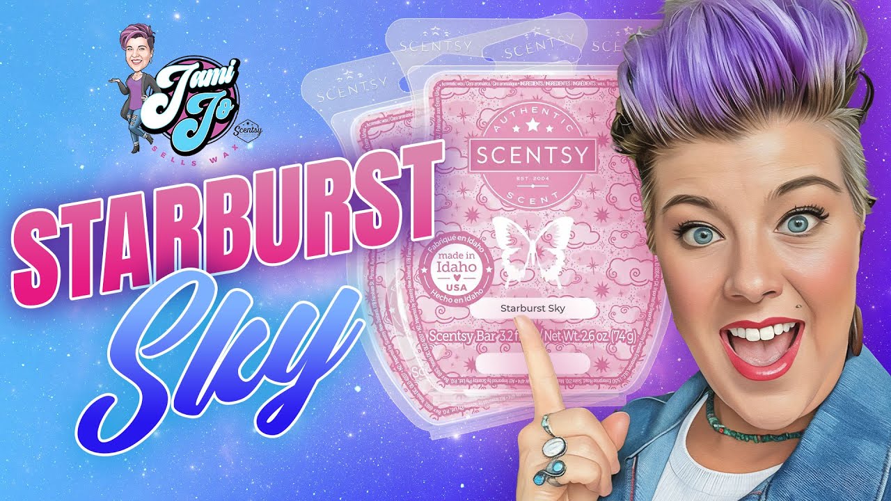 Scentsy Fragrance Review | Starburst Sky | Jami Jo Sells Wax