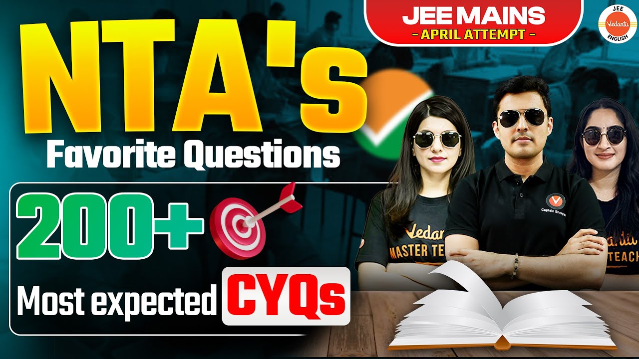 JEE Mains 2025 | NTA's favorite Questions | Most expected CYQs 200+ Marks target | VJEE English