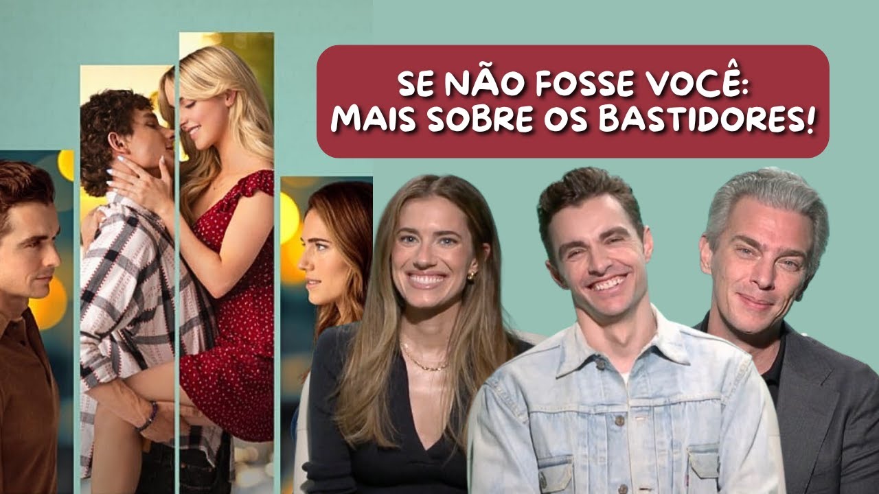 Bastidores de SE NÃO FOSSE VOCÊ com Dave Franco, Allison Williams e Josh Boone!