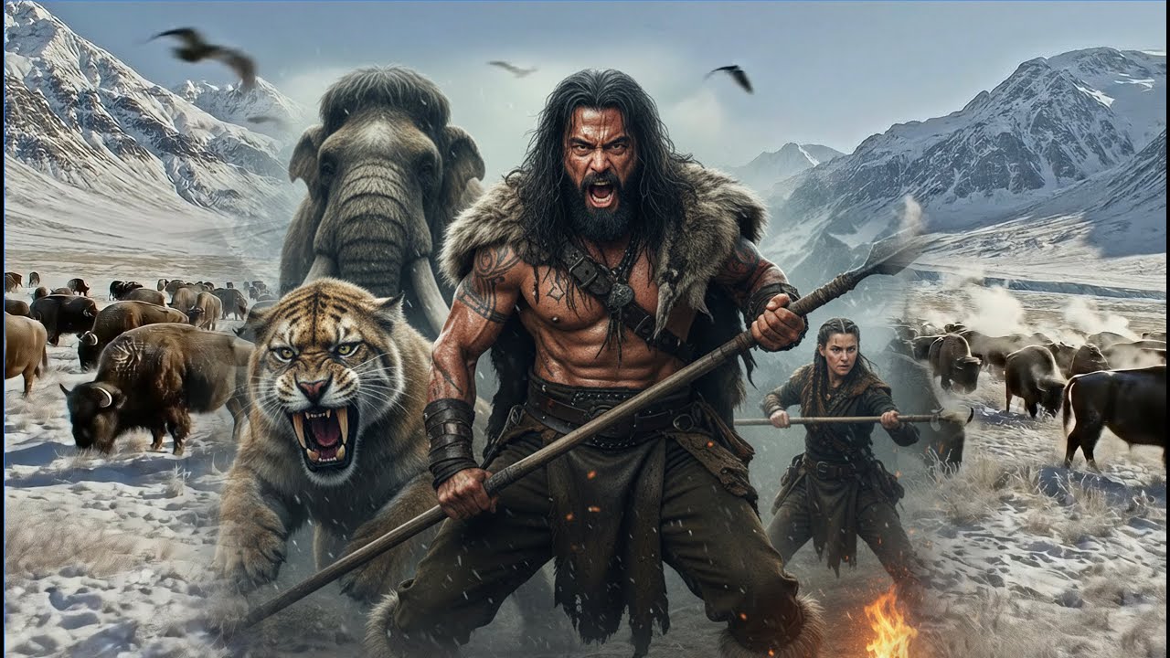 ICE AGE | The Mammoth Hunt | An Epic AI Survival Film