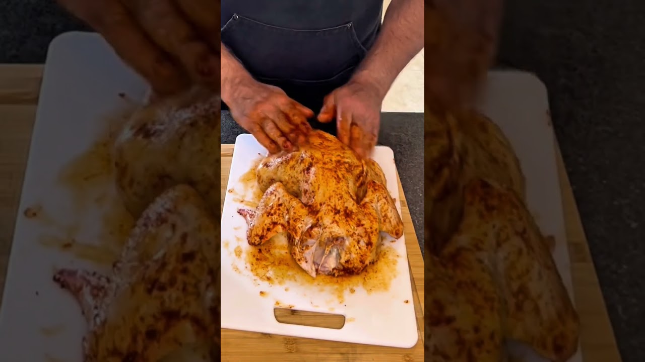 Poulet rôti au air fryer
