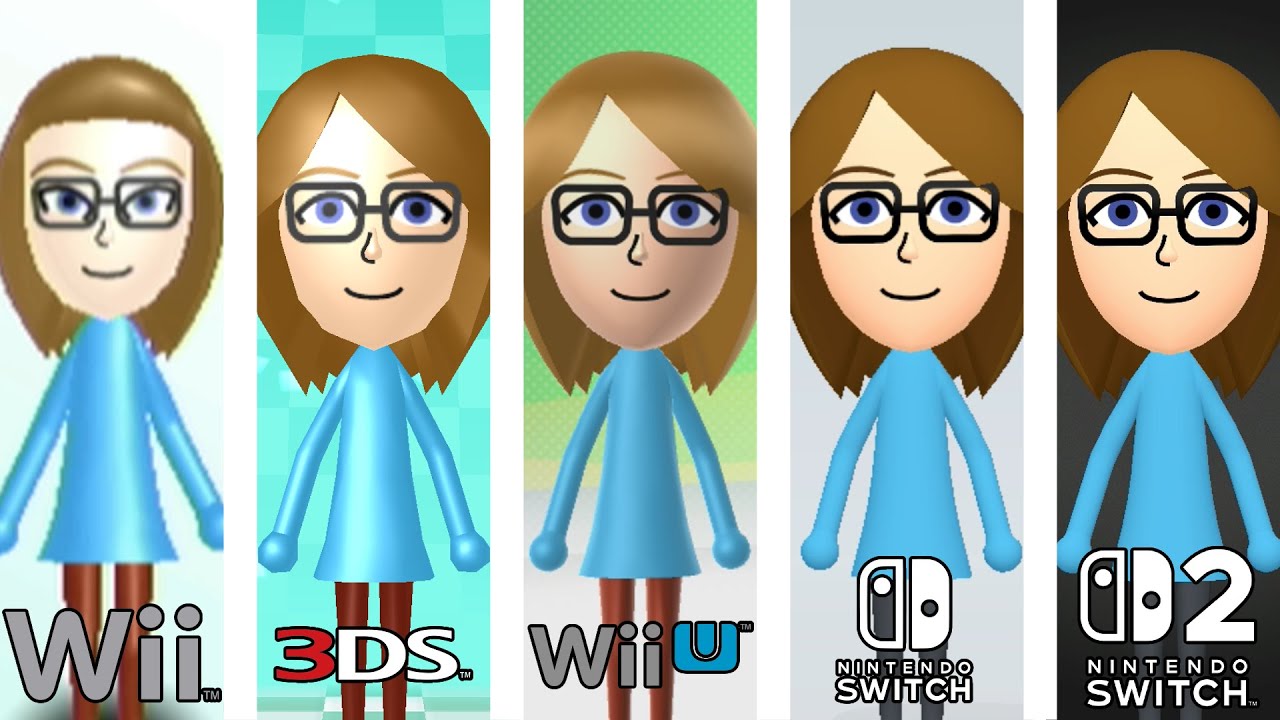 Evolution of Mii Maker (2006-2025)