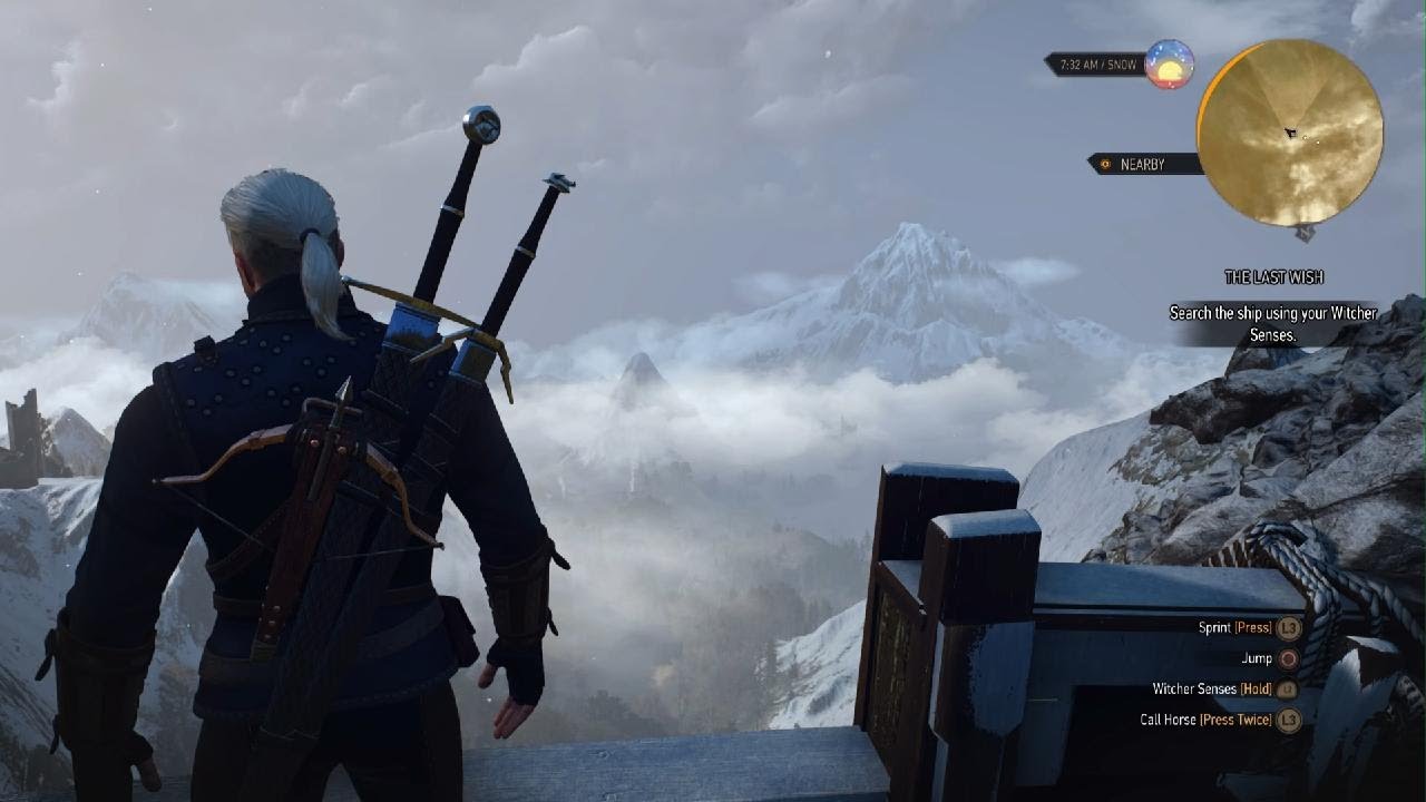 The Witcher 3 is so atmospheric