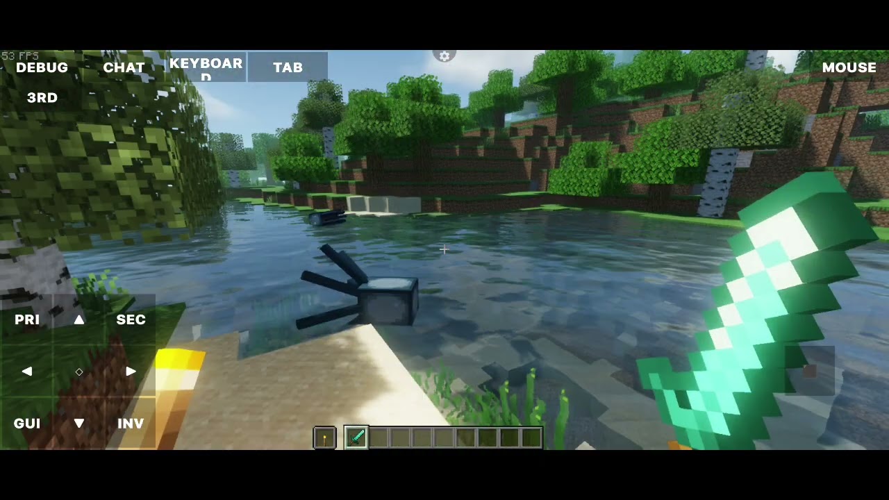 Minecraft shaders poco x6 pro ☠️