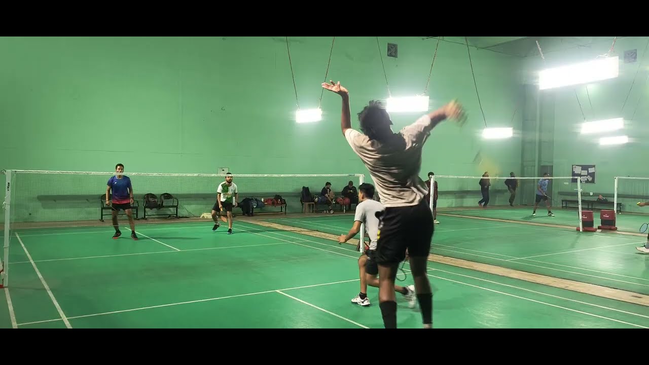 (1172) Hardik & Puneet vs. Ayush & Abhishek (Clash of Smashers) Men's #badminton #doubles #iitr #iit