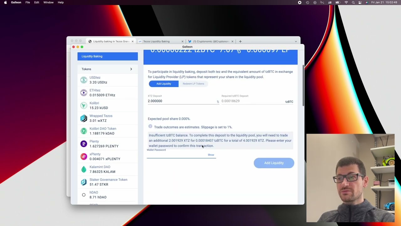 Accrue platform liquidity rewards with 