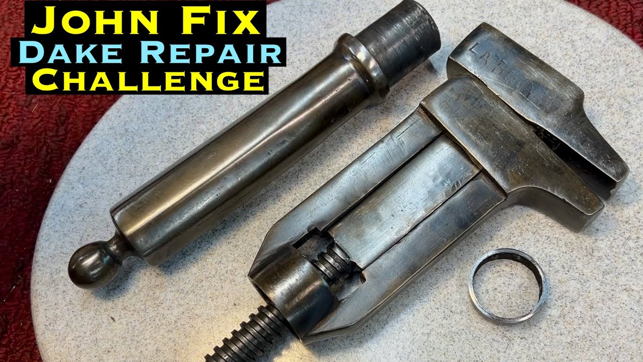 John Fix Challenge “Antique Deformed 1800’s Wrench VS The Dake”