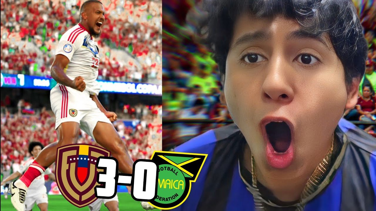 VENEZUELA VS JAMAICA 3-0 | INVICTOS!!! | COPA AMERICA USA 2024