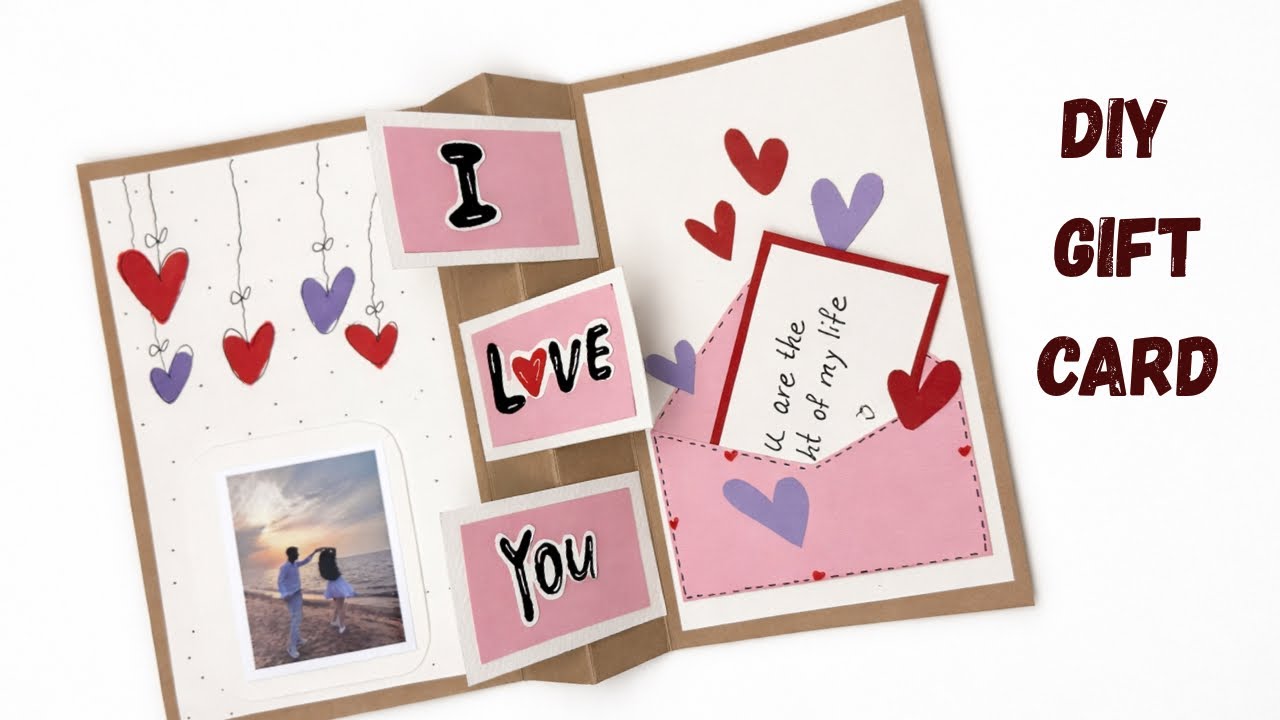 DIY Pop-Up Love Card Tutorial | Handmade Valentine Card Step by Step💌
