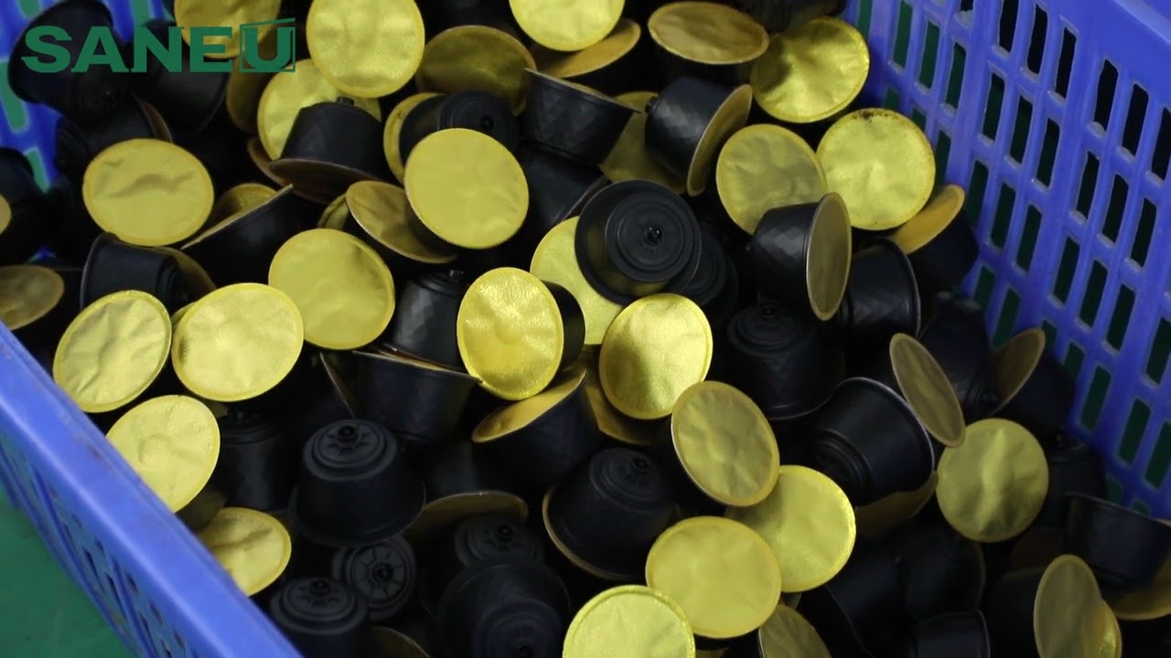 Packaging machine for Docle Gusto and Nespresso