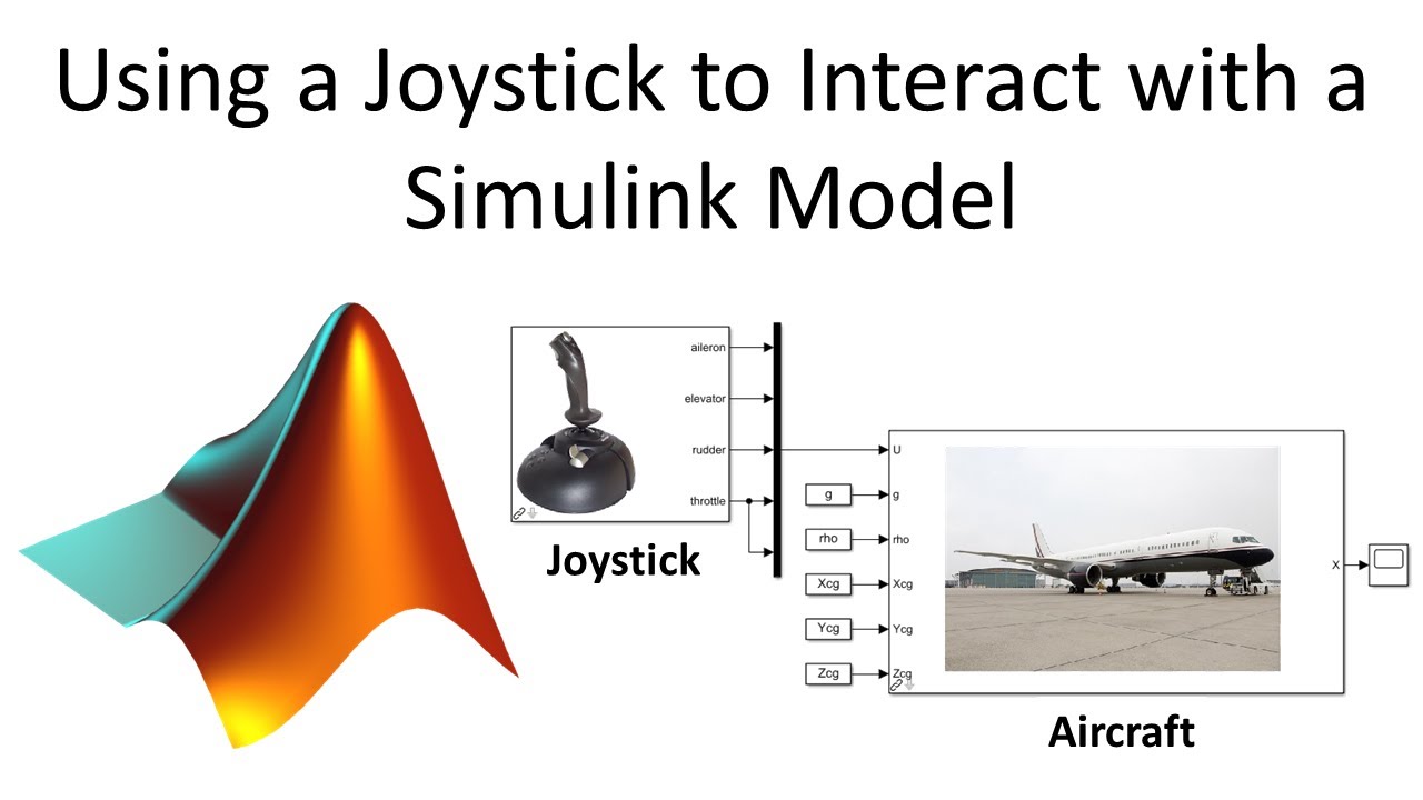 Using a Joystick to Interact with a Simulink Model