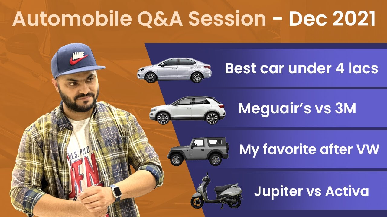 Best used cars under 4 Lacs | December 2021 QA Session | 25 Questioned Answered