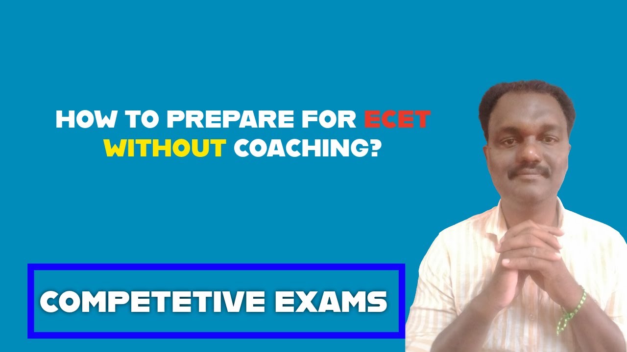 HOW TO PREPARE FOR ECET WITHOUT COACHING?#apecet #tgecet