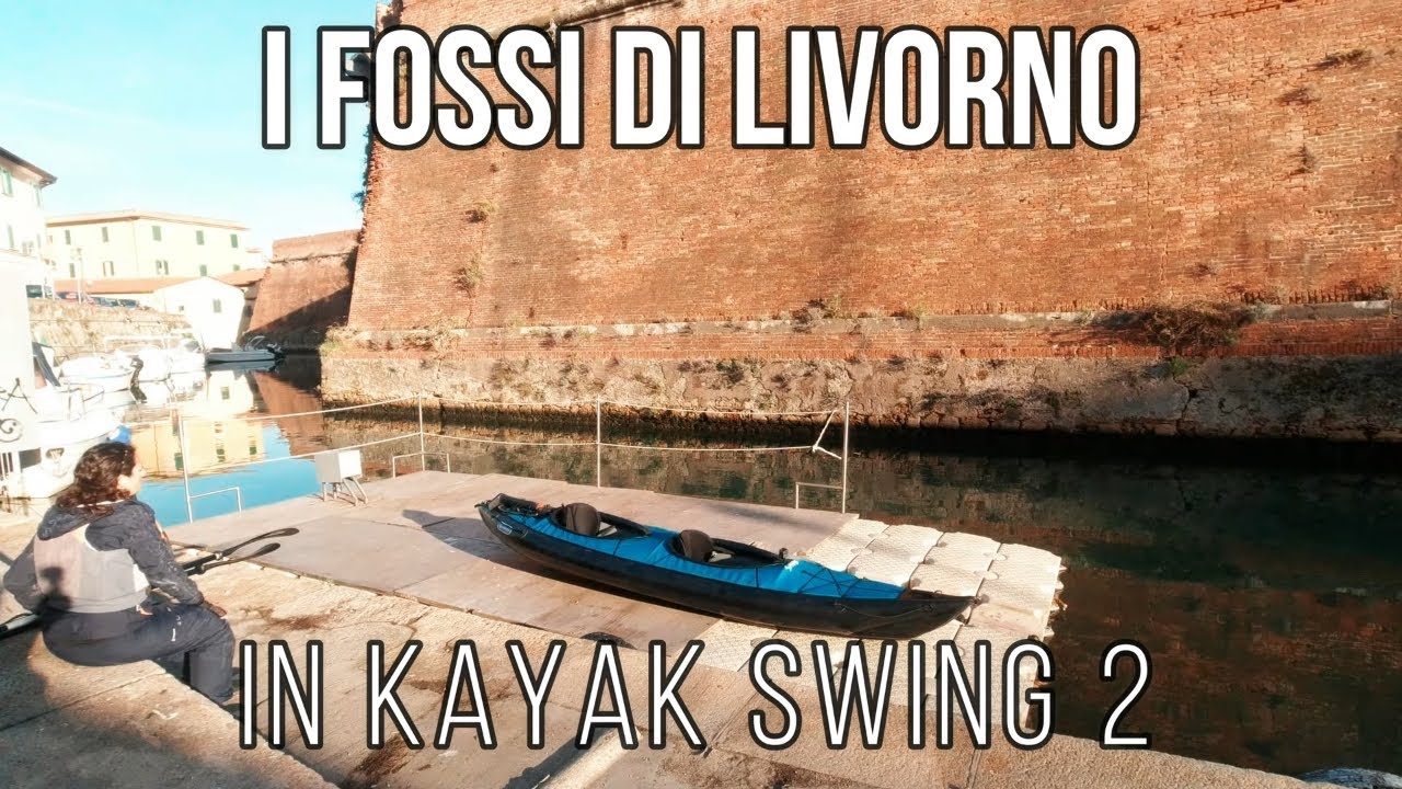 Giro dei Fossi di Livorno col kayak Swing2 | La Venezia e le Fortezze Medicee