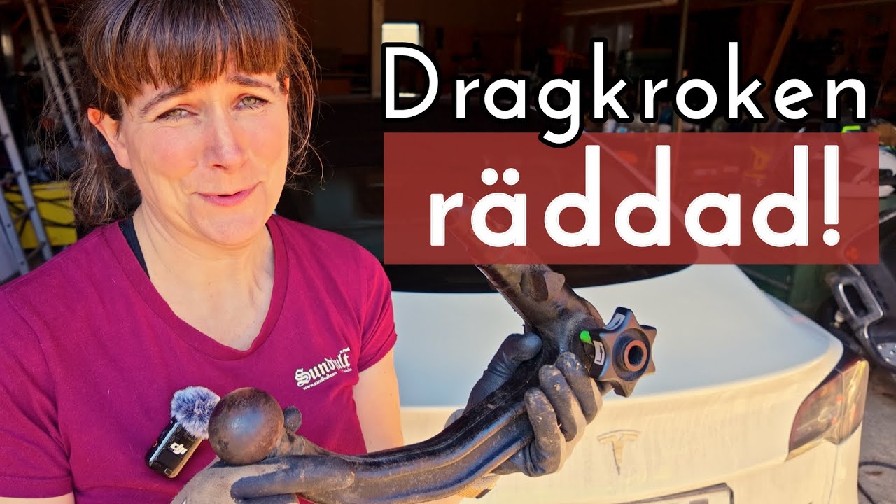 Byter låskolv i dragkroken