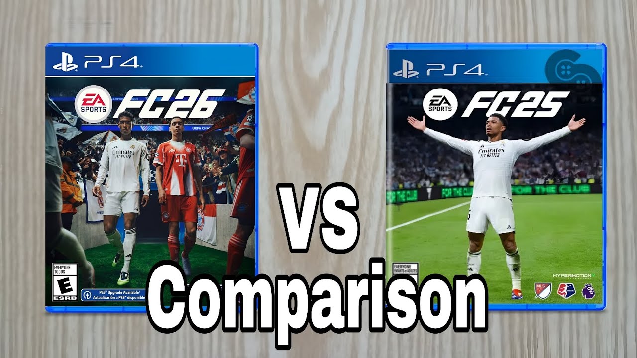 EA FC 26 против EA FC 25 PS4 / Сравнение