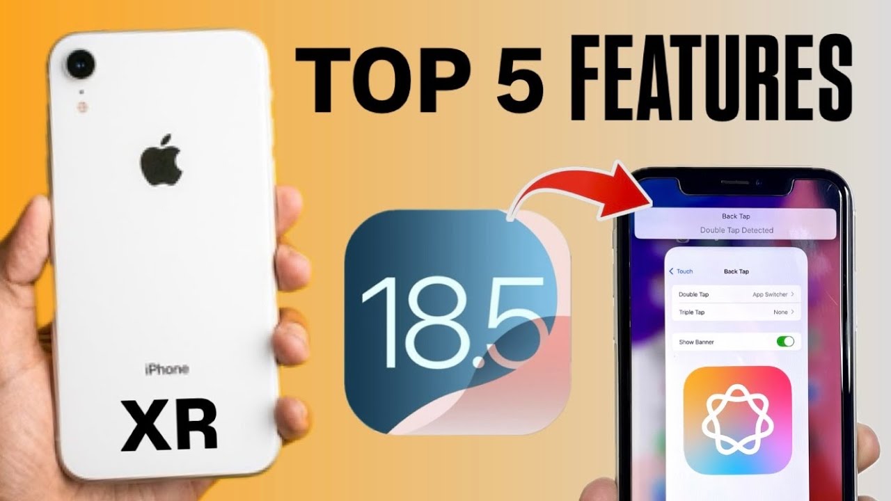 iPhone XR Top 5 New Features on iOS 18.5 😍