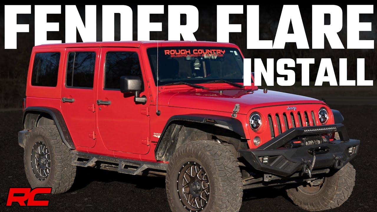 Jeep Wrangler JK LED Fender Flare Install