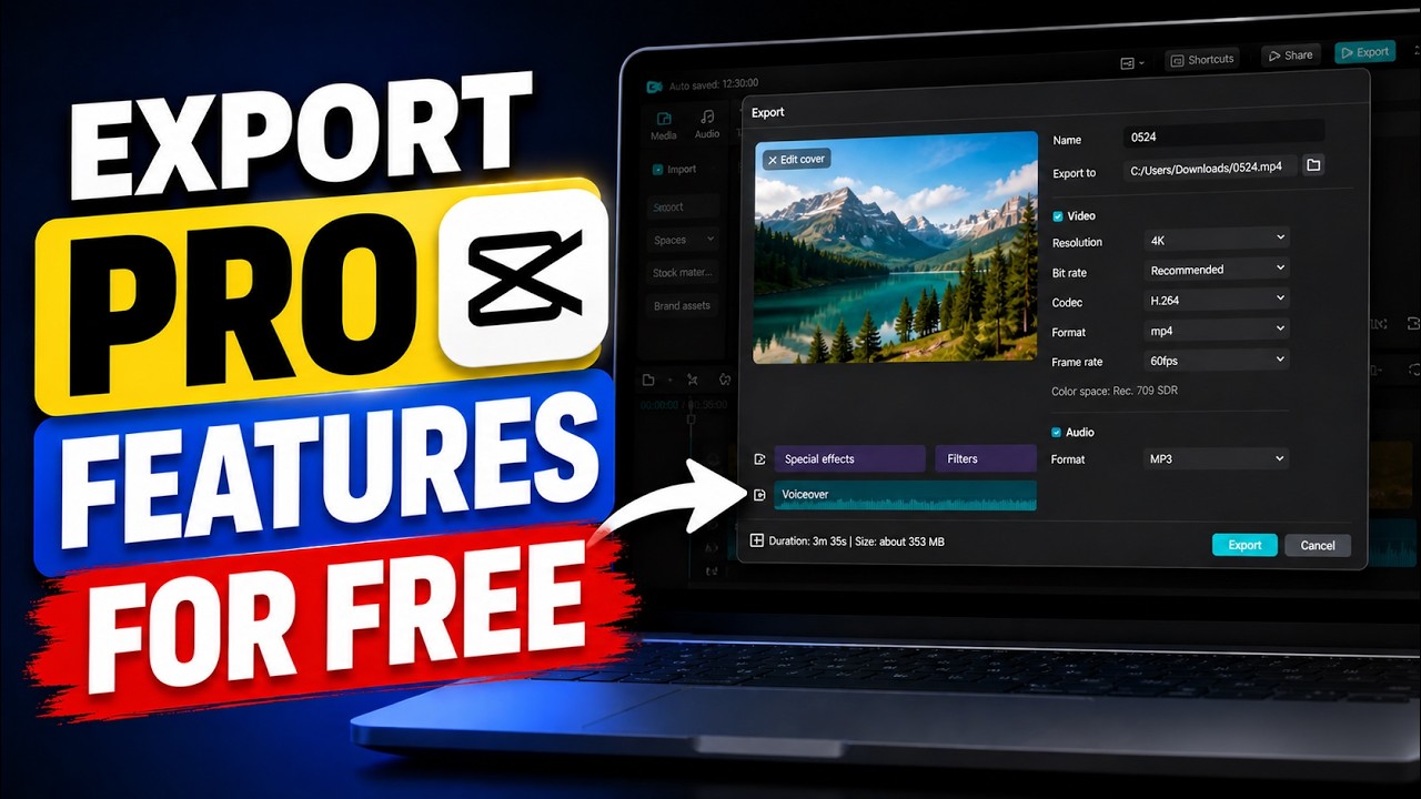 Export Videos with CapCut Pro Features for FREE (No Pro Required)