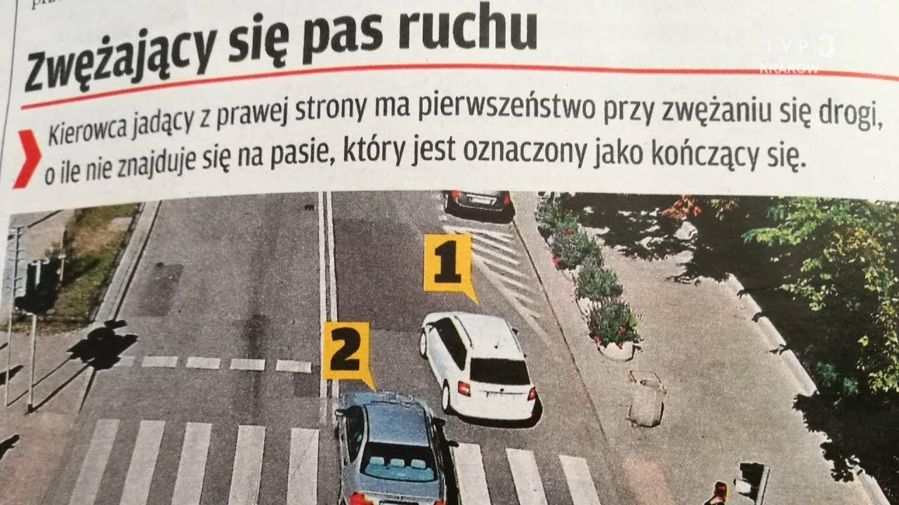 Jedź bezpiecznie odc.722 (Problem z niewyznaczonymi pasami ruchu)