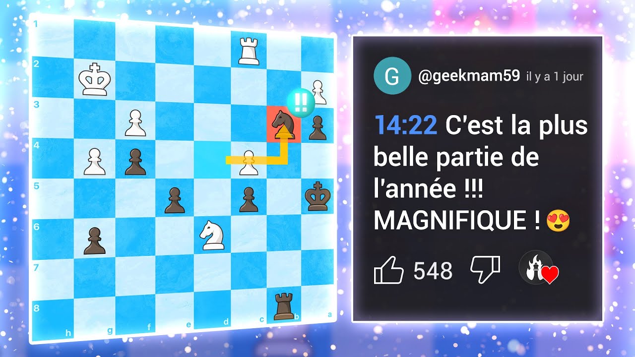 Une partie parfaite dans le pur style Carlsen !!