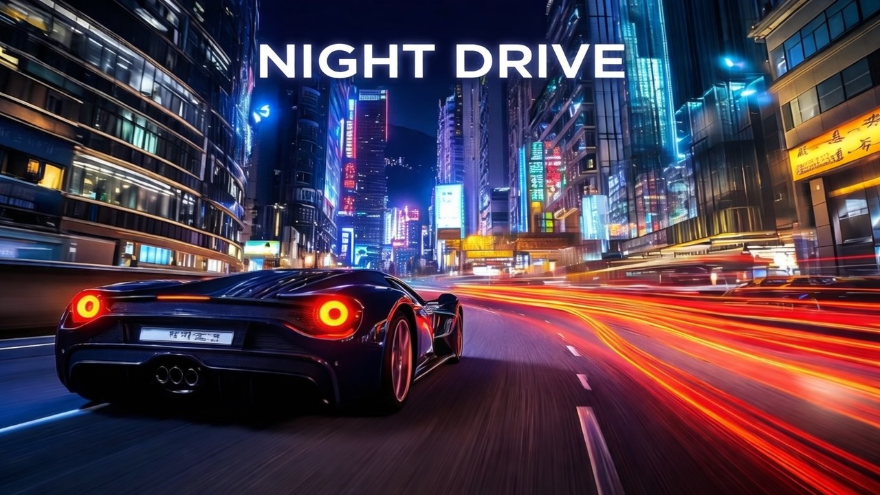 Dark Cyber EDM | Night Drive Mix (45 min)