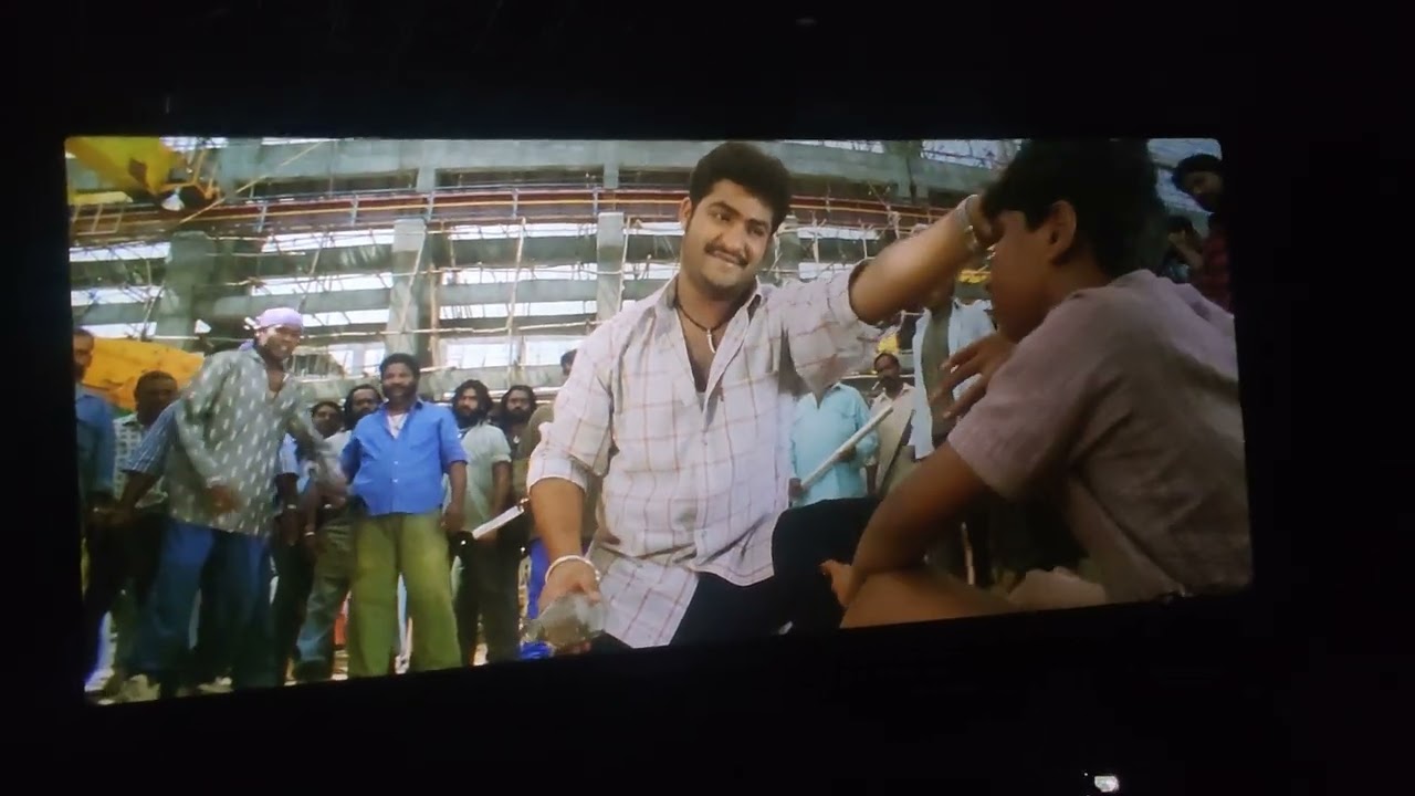 #simhadri 4k on occasion of jrNTR birthday Tulsi theatre response Bangalore part 13 #jrntr #reaction
